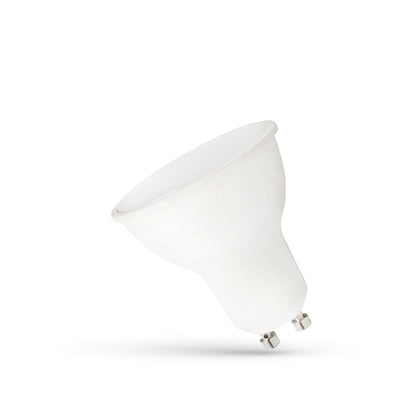 Faretto Spectrum LED GU10 8W 230V 4000K bianco neutro 680 lumen fascio 110° non dimmerabile