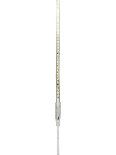 Corda luminosa LED V1 con spina UE 230V, 60 LED per metro, design flessibile da 9mm per installazione facile