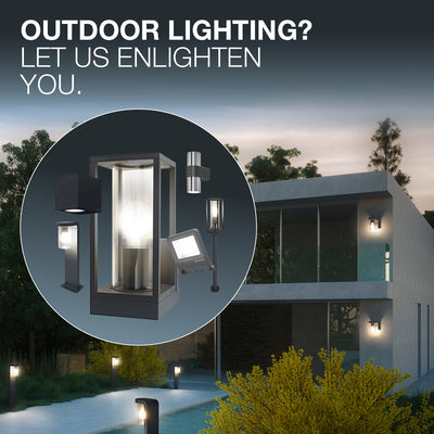 Ledvance ENDURA Style Ring lampada LED da parete e soffitto 13,5W 3000K 480 lumen Grigio Scuro IP44 IK07