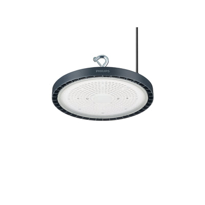 Philips CoreLine Highbay Gen5 LED 126W 20000 lumen 4000K IP65 IK08 fascio ampio alluminio pressofuso grigio
