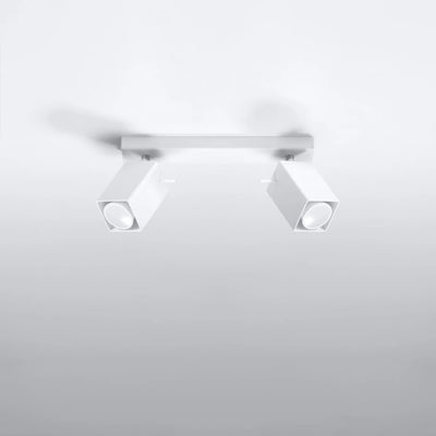 Sollux Lighting Faretto LED da soffitto MERIDA 2 x GU10, IP20, Alluminio Oro Opaco, 220-240V, CE RoHS