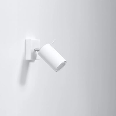 Sollux Lighting RING applique da parete Alluminio Oro Opaco, IP20 compatibile con LED, 220-240V, certificata CE RoHS