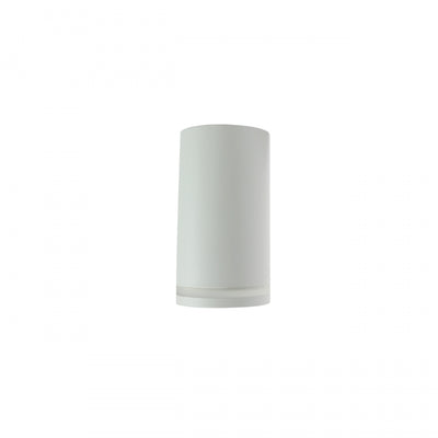 Plafoniera da soffitto Spectrum CHLOE Mini Ring a montaggio superficiale GU10 230V IP20 Alluminio Bianco Ø55x107mm