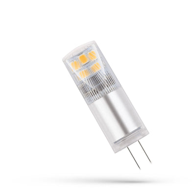 Lampadina Spectrum LED G4 12V 2.5W 3000K Bianco Caldo 270 lumen 80CRI non dimmerabile fascio 270° garanzia 5 anni