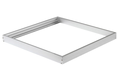 Kit cornice in alluminio TSONG per pannello LED 60x60 cm, Finitura argento, IP20, 220-240V, certificato CE RoHS