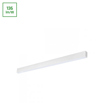 Plafoniera LED Spectrum ALLDAY GO, montaggio a superficie, 36W 4000K 230V, 4900 lumen, fascio 115°, Bianco IP20