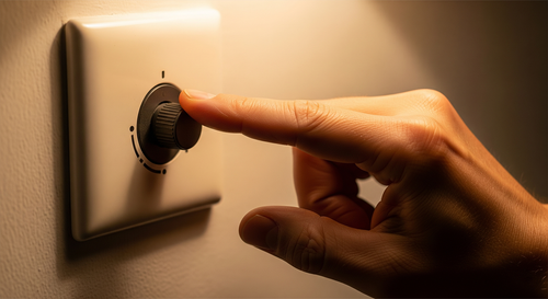 What is leading edge and trailing edge dimming?