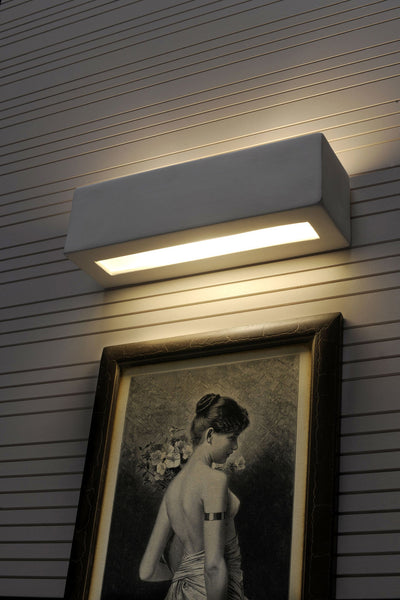 Stylish ceramic LED wall lamp by Sollux Lighting - IP20, 50W, 220-240V AC