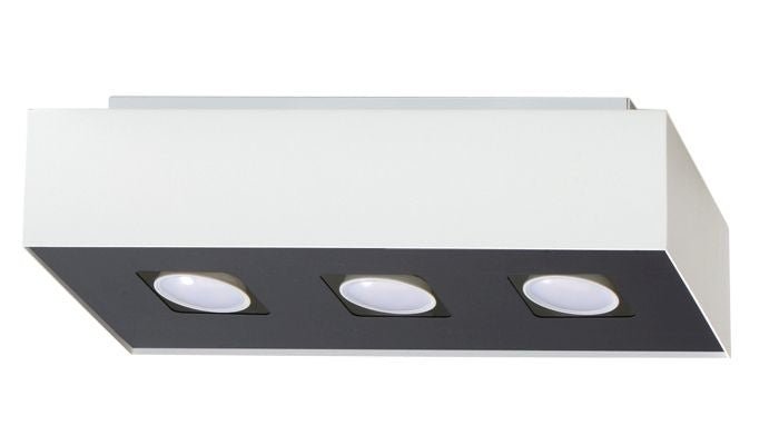 Plafondspot MONO 3 white LED lamp with 50W max wattage