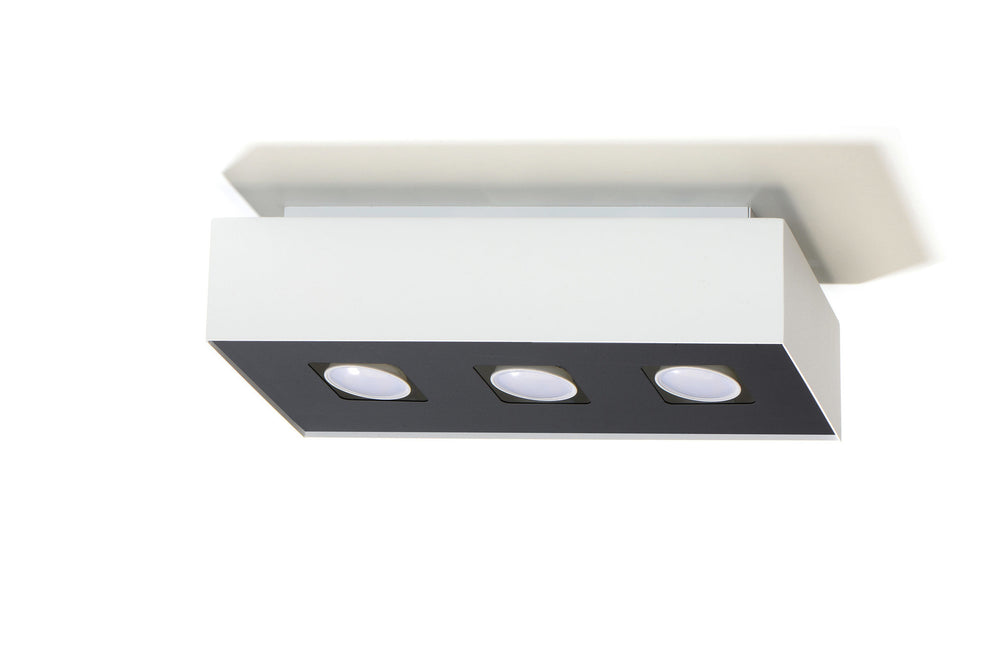 Plafondspot MONO 3 white LED lamp with 50W max wattage