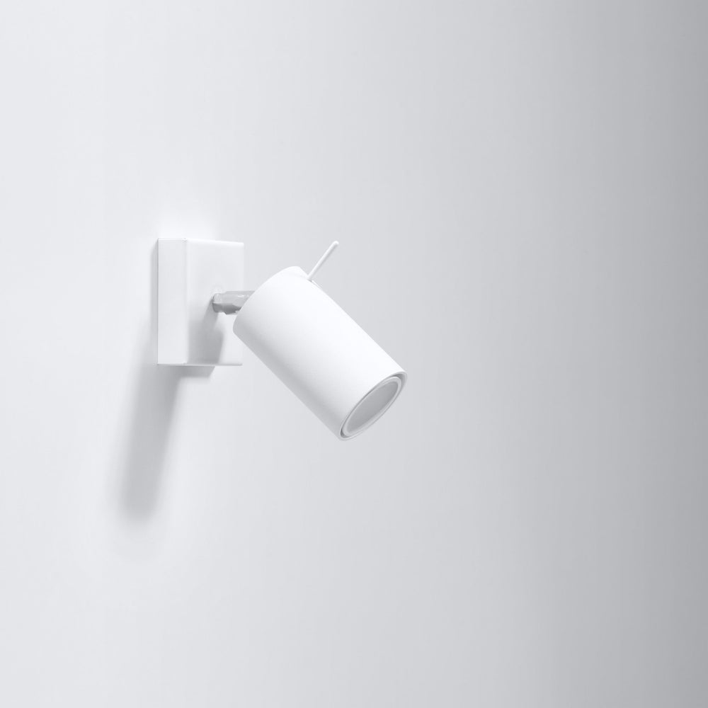 Sollux Lighting LED wall lamp RING white 50W 220-240V IP20 104mm