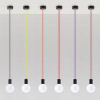 Sollux Lighting hanglamp edison violet LED lamp 220-240V IP20