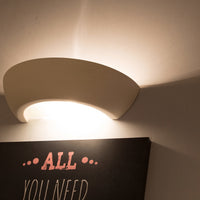 Sollux Lighting wandlamp keramiek OSKAR LED 220-240V AC IP20 matte gold