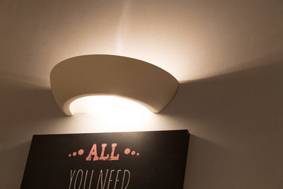 Sollux Lighting wandlamp keramiek OSKAR LED 220-240V AC IP20 matte gold