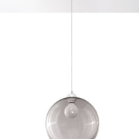 Sollux Lighting LED pendant lamp BALL graphite 50W IP20 aluminum steel