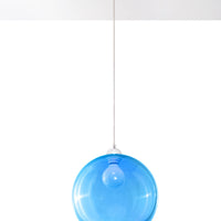 Sollux Lighting blue Ball pendant LED lamp 50W, IP20, 220-240V AC, 4000K, CRI 80, aluminum