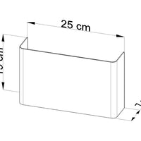 Sollux Lighting wandlamp COPERTURA LED 220-240V 50W CRI 80 IP20