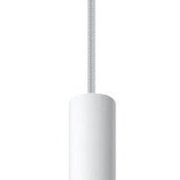 Sollux LED hanglamp wit PASTELO 1x G9 fitting, mat goud messing, 50W max.