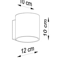 Sollux Lighting orbis wooden LED wall lamp, IP20, 220-240V, 50Hz, CE certified