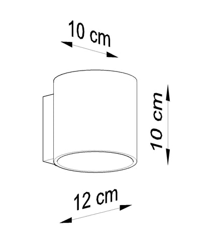 Sollux Lighting orbis wooden LED wall lamp, IP20, 220-240V, 50Hz, CE certified