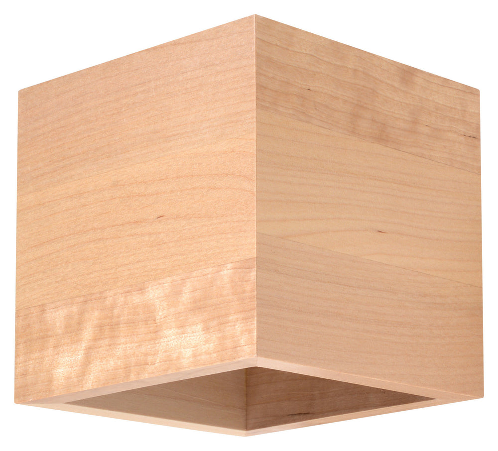 Sollux Lighting Wandlamp QUAD Tsong, wood finish LED, 50W, 220-240V, CRI 80+, IP20, CE certified