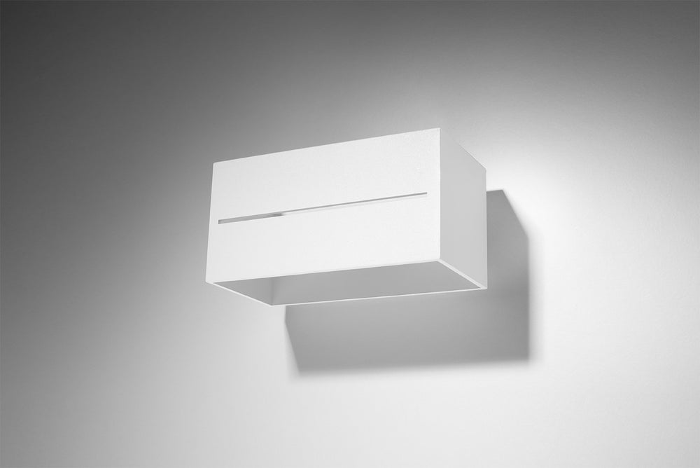 Sollux Lighting LED wall lamp LOBO MAXI white, 50W, CRI 80-89, IP20, 220-240V