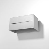 Sollux Lighting LOBO MAXI LED wall lamp 220-240V 50W aluminum