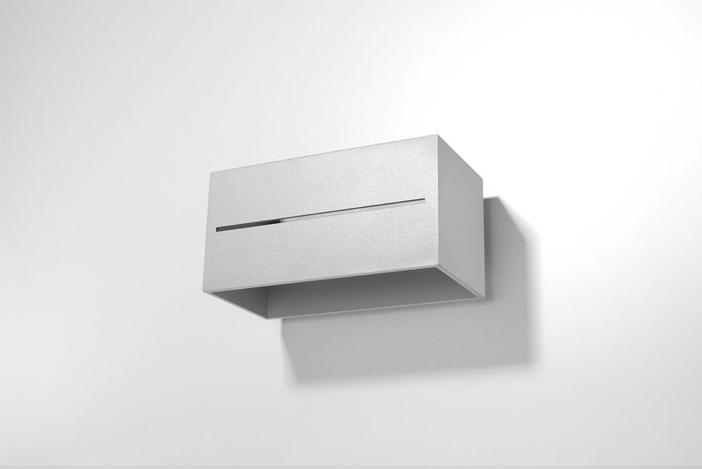 Sollux Lighting LOBO MAXI LED wall lamp 220-240V 50W aluminum