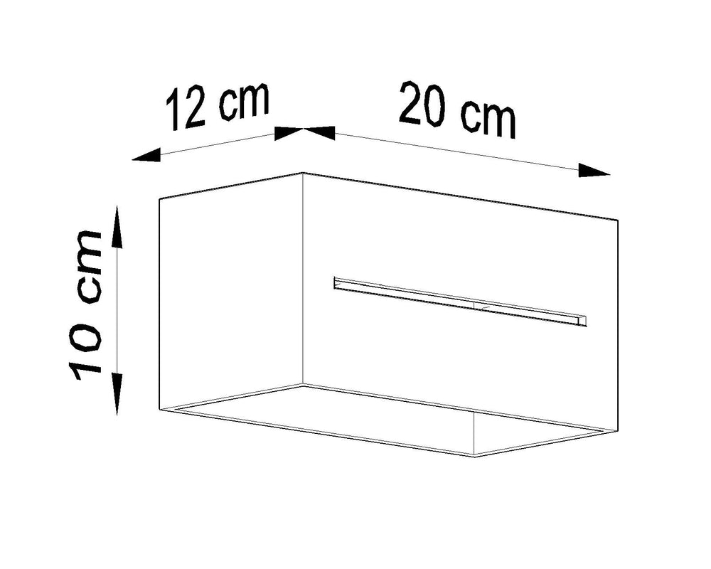 Sollux Lighting Lobo Maxi black LED wall lamp with 220-240V input