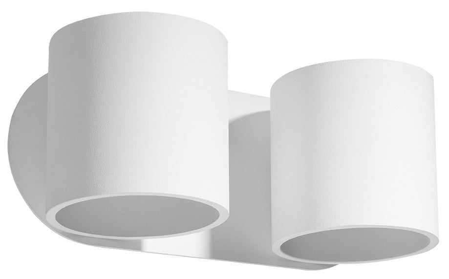 Wandlamp ORBIS 2 white LED light with 4000K and 50W max output