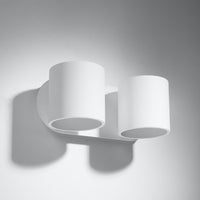 Wandlamp ORBIS 2 white LED light with 4000K and 50W max output