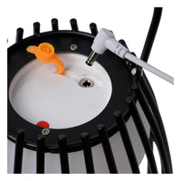 Lucide FJARA lampada da tavolo ricaricabile a LED, dim to warm 2800K-3200K, IP44 per esterni e interni Nero Ø17.5cm