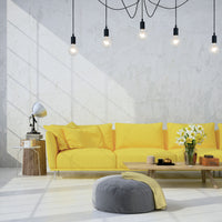 Lampada a sospensione moderna Lucide FIX, 5xE27 portalampada, Metallo nero, design rotondo, altezza regolabile, IP20