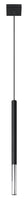 Sollux Lighting LED pendant light black chrome mozaica 1 x G9 fitting 50W 240V