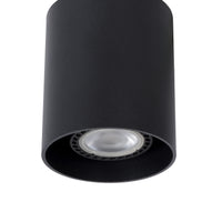 Lucide BODI faretto da soffitto LED Nero 1xGU10 orientabile IP20 alluminio 80x80x95mm