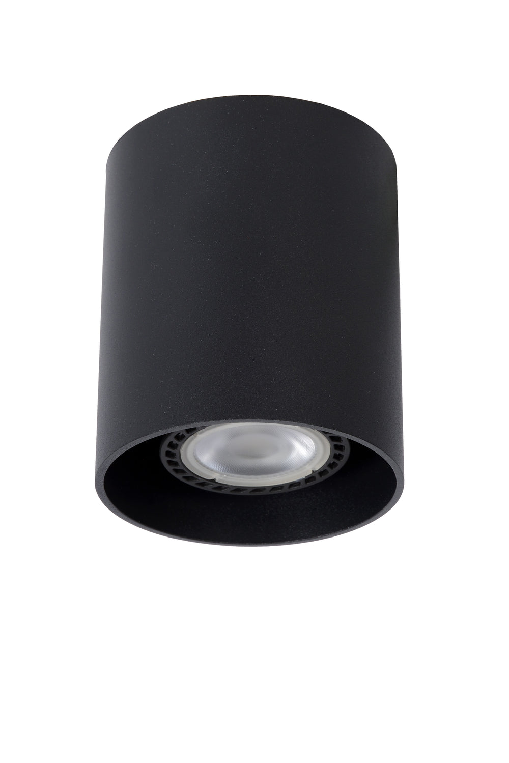 Lucide BODI faretto da soffitto LED Nero 1xGU10 orientabile IP20 alluminio 80x80x95mm