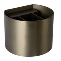 Lucide XIO LED wall light, dimmable G9 3.5W 2700K, adjustable beam angle, Rust Brown, IP20 aluminium