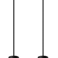 LED hanglamp zwart chrome with 2 x GU10 fitting by Sollux Lighting