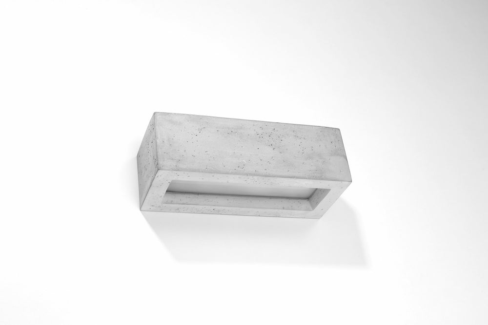 Sollux Lighting LED wall lamp vega 30 with E27 fitting 50W aluminum