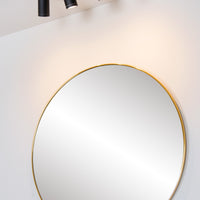 Lucide Taylor faretto LED da soffitto per bagno, 3x5W GU10 dim to warm 2200K-3000K, IP44, Nero Sabbia