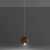 Sollux Lighting woody LED lamp 104mm Aluminium 50W 220-240V AC 4000K