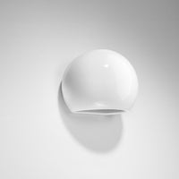 Lampada LED Sollux Lighting 50W globo in alluminio, IP20, 220-240V, 4000K, finitura oro opaco