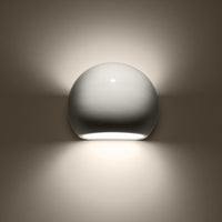 Lampada LED Sollux Lighting 50W globo in alluminio, IP20, 220-240V, 4000K, finitura oro opaco