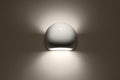 Lampada LED Sollux Lighting 50W globo in alluminio, IP20, 220-240V, 4000K, finitura oro opaco