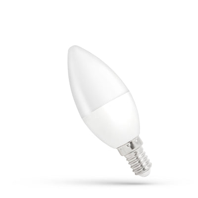 Candela LED Spectrum E14 4W 6000K bianco freddo 340 lumen non dimmerabile lampadina da interno