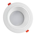 Faretto LED da incasso Spectrum 25W 230V 3000K bianco caldo 1875 lumen fascio 90° IP20 Bianco 230mm
