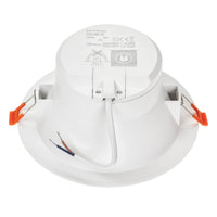 Faretto LED da incasso Spectrum 30W 230V 3000K 2250 lumen Bianco IP20 fascio 90° illuminazione da soffitto interna