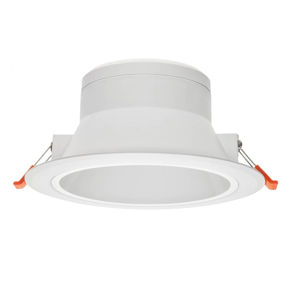 Faretto LED da incasso Spectrum 30W 230V 3000K 2250 lumen Bianco IP20 fascio 90° illuminazione da soffitto interna
