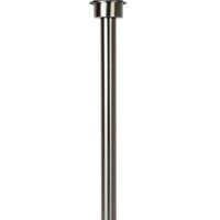 Lucide Zico outdoor lantern post, IP44 stainless steel, 1xE27 60W max, 1000mm height classic design
