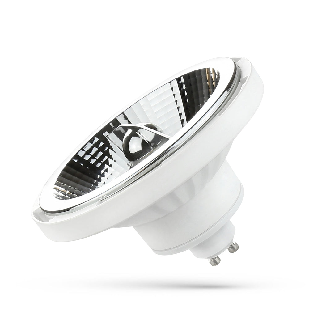Spectrum LED GU10 AR111 10W 4000K neutral white 20° beam 1050 lumens indoor spotlight White